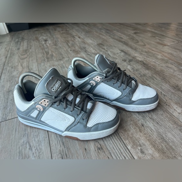 Osiris PXL Skateboard Grey White Sneakers - size 6.5 - Picture 1 of 7